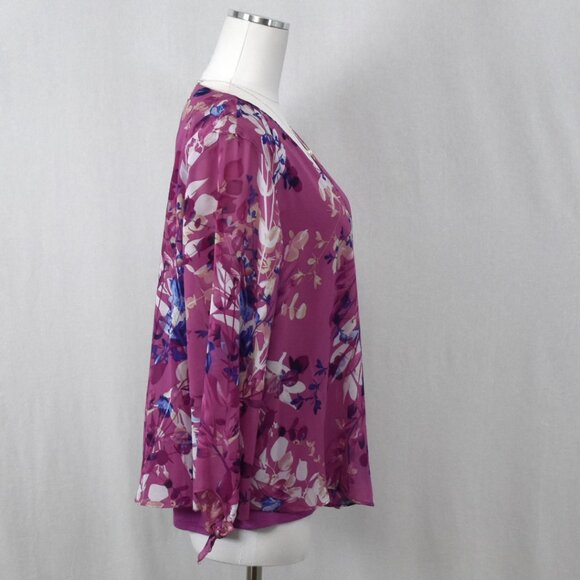 JM Collection Blouse Size Large - Picture 3 of 8